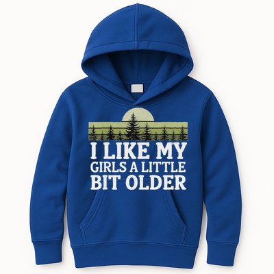 I Like My Girl A Little Bit Older Kids Hoodie
