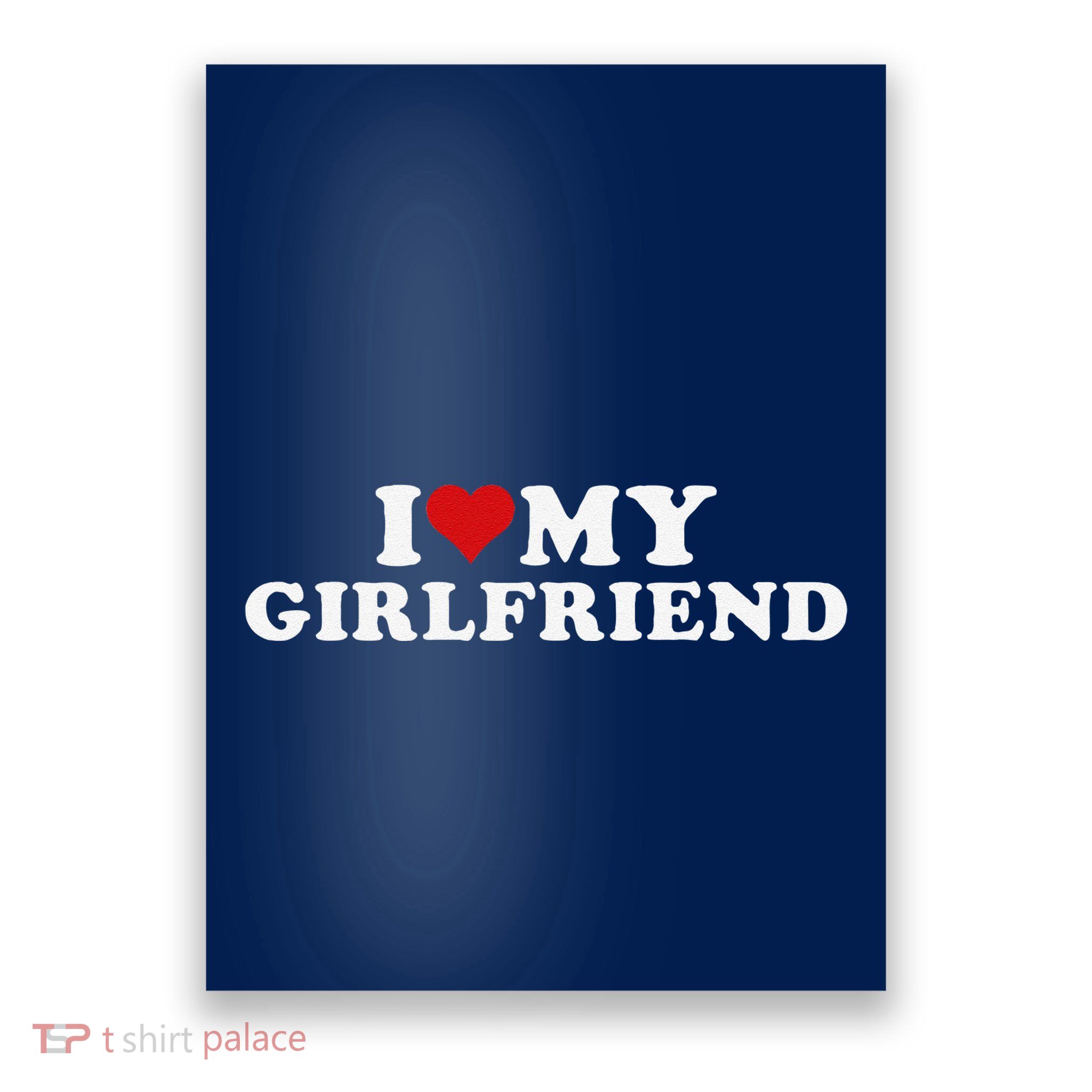I Love My Hot Friend I Heart My Hot Friend Gf Poster