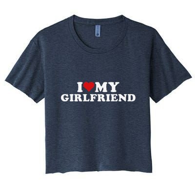 I Love My Hot Friend I Heart My Hot Friend Gf Crop Top