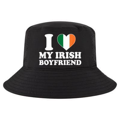I Love My Irish Boyfriend I Heart My Irish Boyfriend Funny St Patricks Day Cool Comfort Performance Bucket Hat