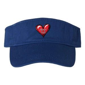 I Love My Daughter Awesome Like My Daughter Gift Valucap Bio-Washed Visor