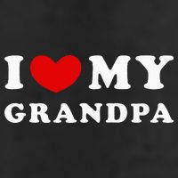 I Love My Grandpa I Heart My Grandpa Adult Drive Performance Visor
