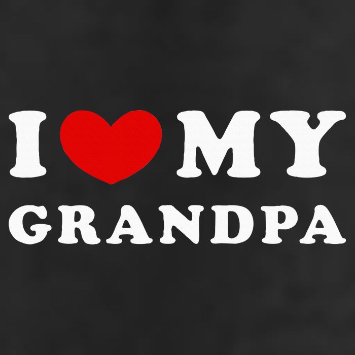 I Love My Grandpa I Heart My Grandpa Adult Drive Performance Visor