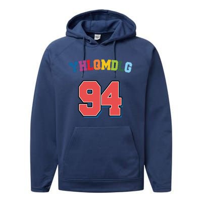 I Love Music 94 Performance Fleece Hoodie