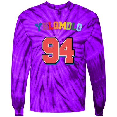 I Love Music 94 Tie-Dye Long Sleeve Shirt