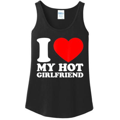 I Love My Girlfriend Funny Boyfriend Ladies Essential Tank