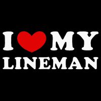 I Love My Lineman I Heart My Lineman Sweatshirt