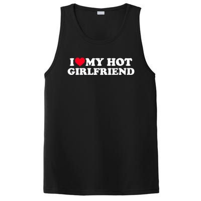 I Love My Hot Girlfriend Shirt GF I Heart My Hot Girlfriend TShirt PosiCharge Competitor Tank