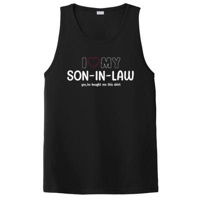 I Love My Son In Law For Father In Law PosiCharge Competitor Tank