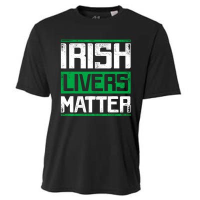 Irish Livers Matter St Patricks Day Cooling Performance Crew T-Shirt