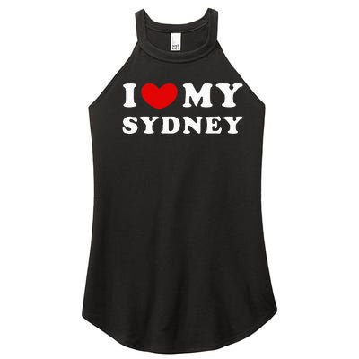 I Love My Sydney Women’s Perfect Tri Rocker Tank