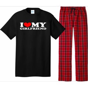 I Love My Girlfriend I Heart My Girlfriend Pajama Set