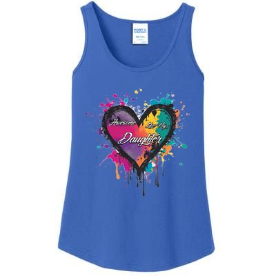 I Love My Daughter Awesome Like My Daughter Gift Ladies Essential Tank