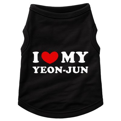 I Love My Yeonjun I Heart My Yeonjun Doggie Tank