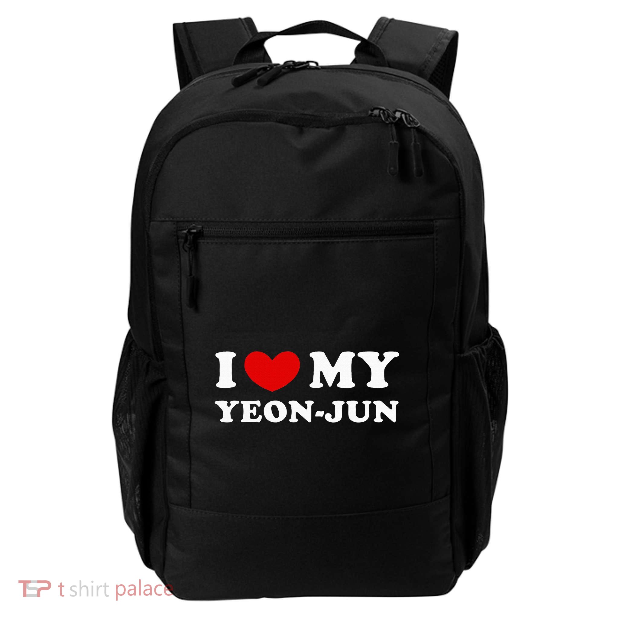 I Love My Yeonjun I Heart My Yeonjun Backpack
