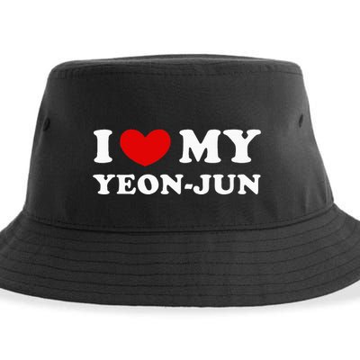 I Love My Yeonjun I Heart My Yeonjun Sustainable Bucket Hat