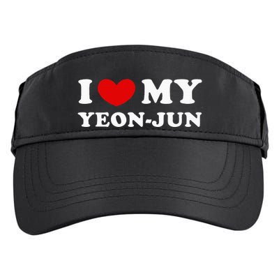 I Love My Yeonjun I Heart My Yeonjun Adult Drive Performance Visor