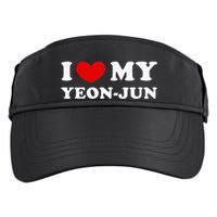 I Love My Yeonjun I Heart My Yeonjun Adult Drive Performance Visor