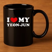 I Love My Yeonjun I Heart My Yeonjun 11oz C Handle Ceramic Mug