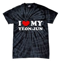 I Love My Yeonjun I Heart My Yeonjun Tie-Dye T-Shirt