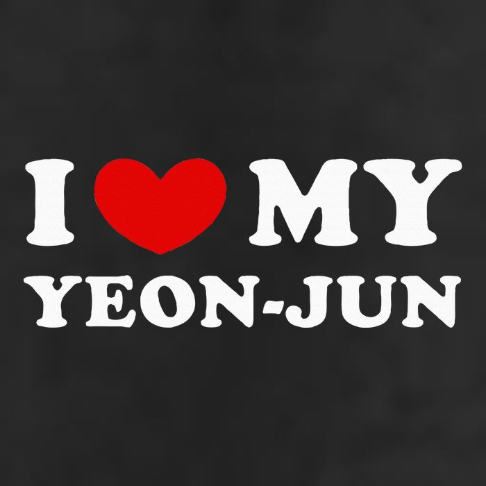 I Love My Yeonjun I Heart My Yeonjun Golf Towel