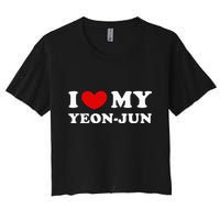I Love My Yeonjun I Heart My Yeonjun Crop Top