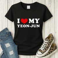 I Love My Yeonjun I Heart My Yeonjun Womens T-Shirt