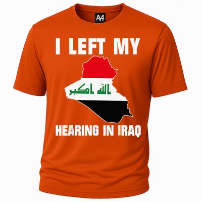 I Left My Hearing In Iraq Cooling Performance Crew T-Shirt