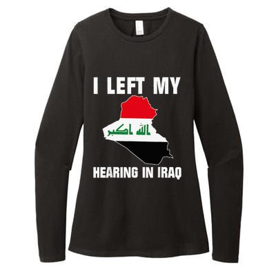 I Left My Hearing In Iraq Womens CVC Long Sleeve Shirt