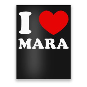 I Love Mara Poster