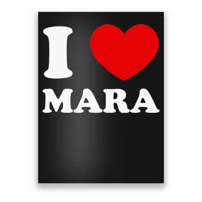 I Love Mara Poster