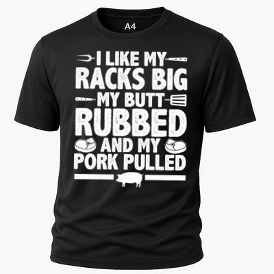 I Like My Butt Rubbed And My Pork Pulled Performance Shirt