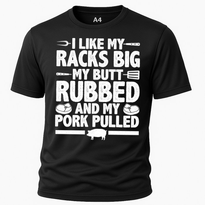 I Like My Butt Rubbed And My Pork Pulled Performance Shirt