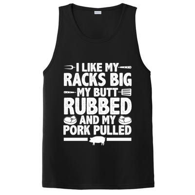 I Like My Butt Rubbed And My Pork Pulled PosiCharge Competitor Tank