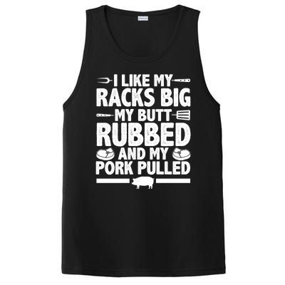 I Like My Butt Rubbed And My Pork Pulled PosiCharge Competitor Tank