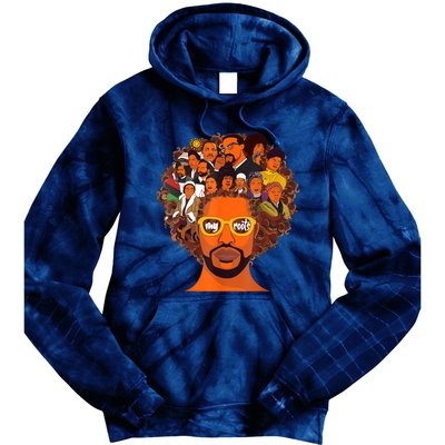 I Love My Roots Back Powerful Black History Month Dna Pride Design Tie Dye Hoodie