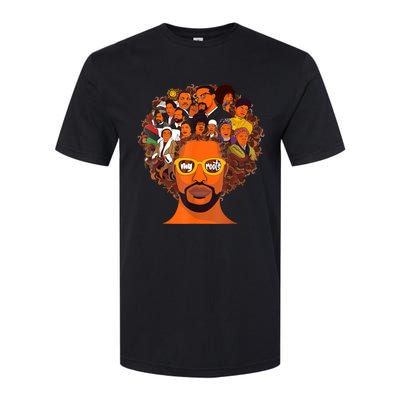 I Love My Roots Back Powerful Black History Month Dna Pride Design Softstyle CVC T-Shirt