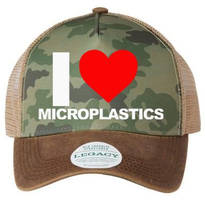 I Love Microplastics Legacy Tie Dye Trucker Hat