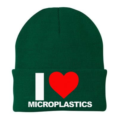 I Love Microplastics Knit Cap Winter Beanie