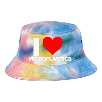 I Love Microplastics Tie Dye Newport Bucket Hat