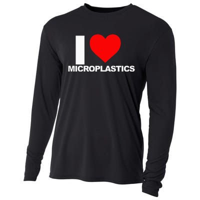 I Love Microplastics Cooling Performance Long Sleeve Crew