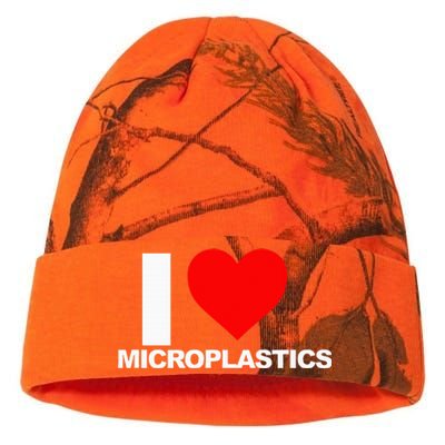 I Love Microplastics Kati Licensed 12" Camo Beanie