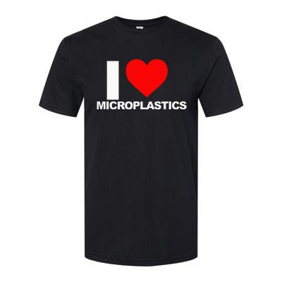 I Love Microplastics Softstyle CVC T-Shirt