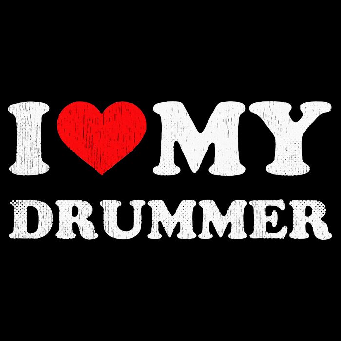 I Love My Drummer I Heart My Drummer Apparel Cooling Performance Crew T-Shirt