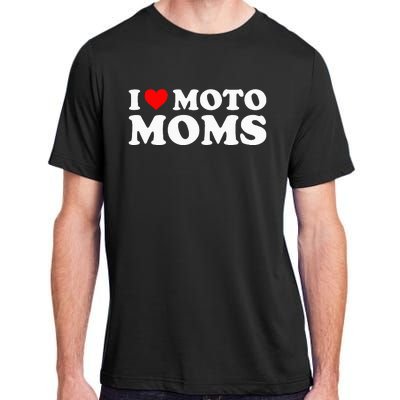 I Love Moto Moms Adult ChromaSoft Performance T-Shirt