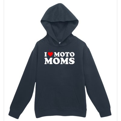 I Love Moto Moms Urban Pullover Hoodie