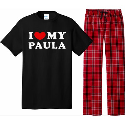 I Love My Paula Pajama Set