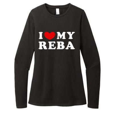 I Love My Reba Womens CVC Long Sleeve Shirt