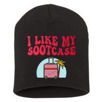 I Like My Sootcase Suitcase Funny Travel Bag Humor Trendy Short Acrylic Beanie