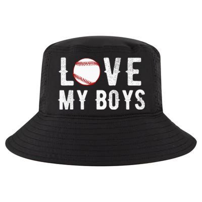 I Love My  Baseball Mom funny mother's day Cool Comfort Performance Bucket Hat